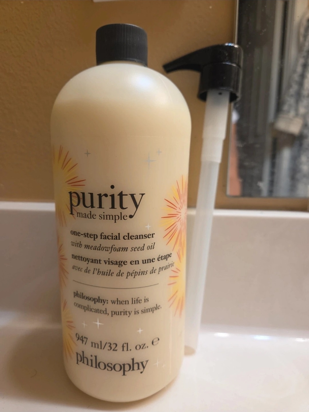 philosophy Purity Made Simple One-Step Facial Cleanser With Pump
